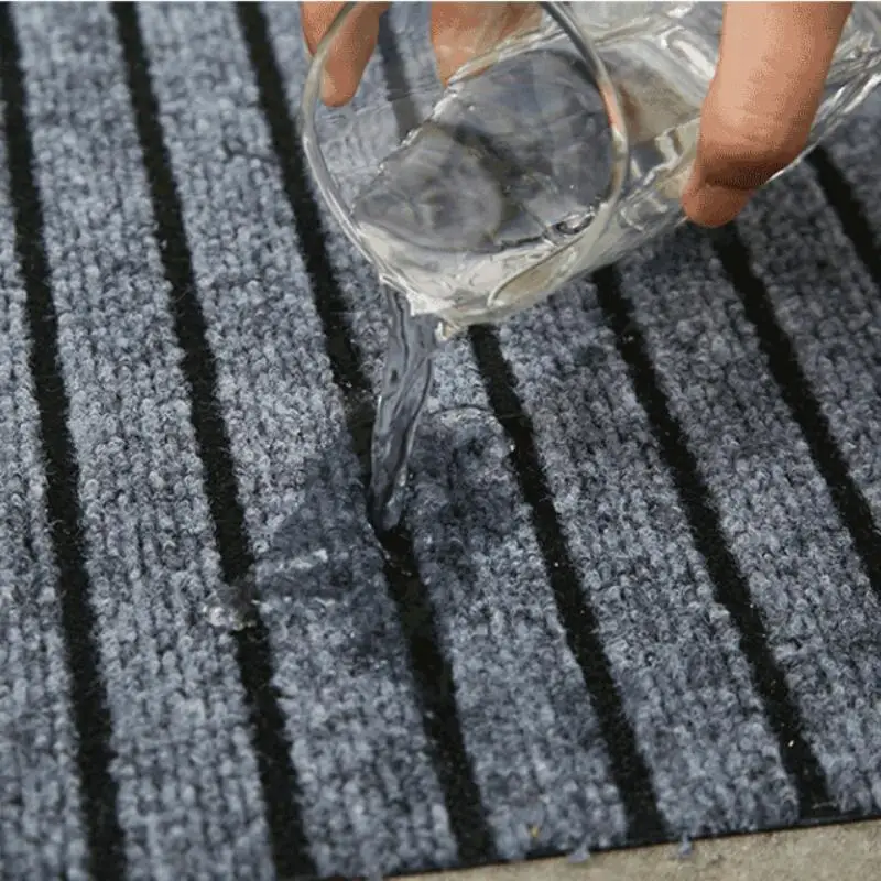 Коврик для спальни гостиной в полоску нескользящий маслостойкий дома кухни