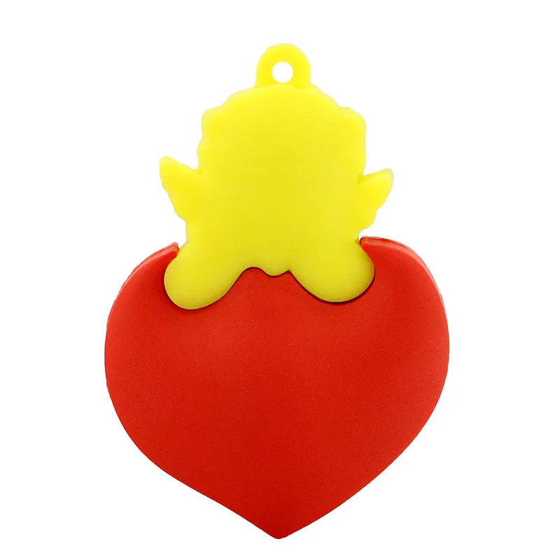Стиль Love Heart, Usb флеш-накопитель, ручка-накопитель, 4 ГБ, 8 ГБ, 16 ГБ, 64 ГБ, милый мальчик, Купидон, usb-флешка, флешка, Usb 2,0, U диск, флешка