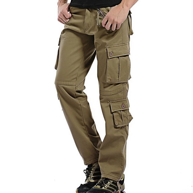 

Casual 2020 Spring Autumn Outdoor Military Style Cargo Pants Army Tactical Trouers Big Size W 29-38 40