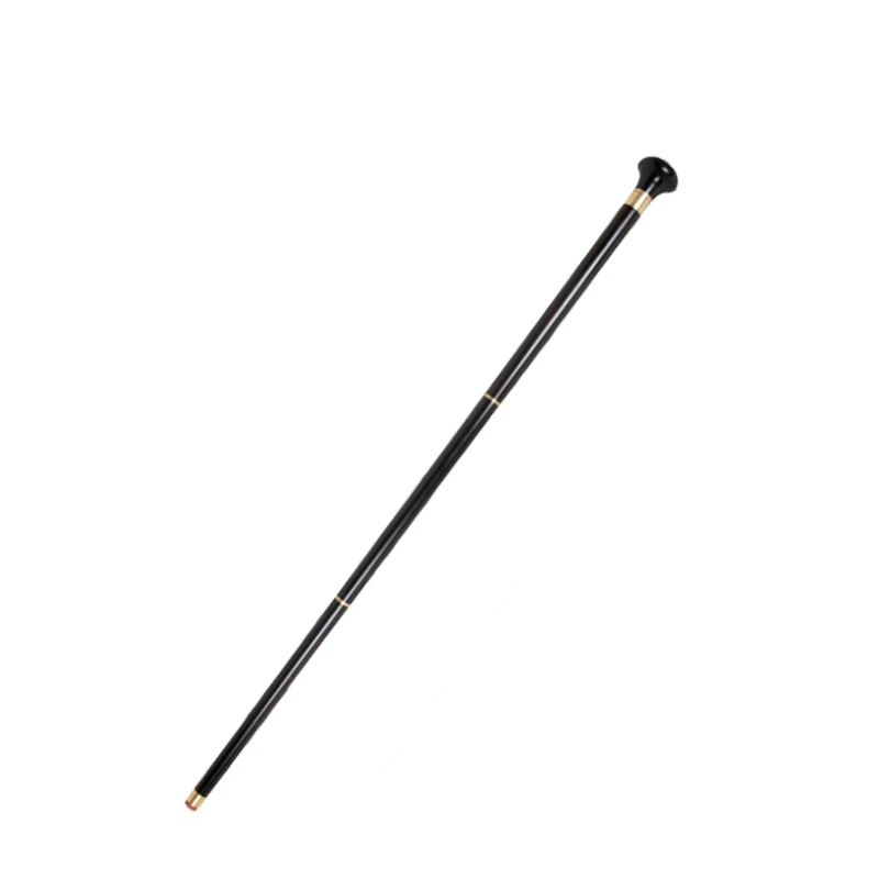 Деревянная трость Африканское черное дерево тройная Съемная Civilized Ebony Stick старый