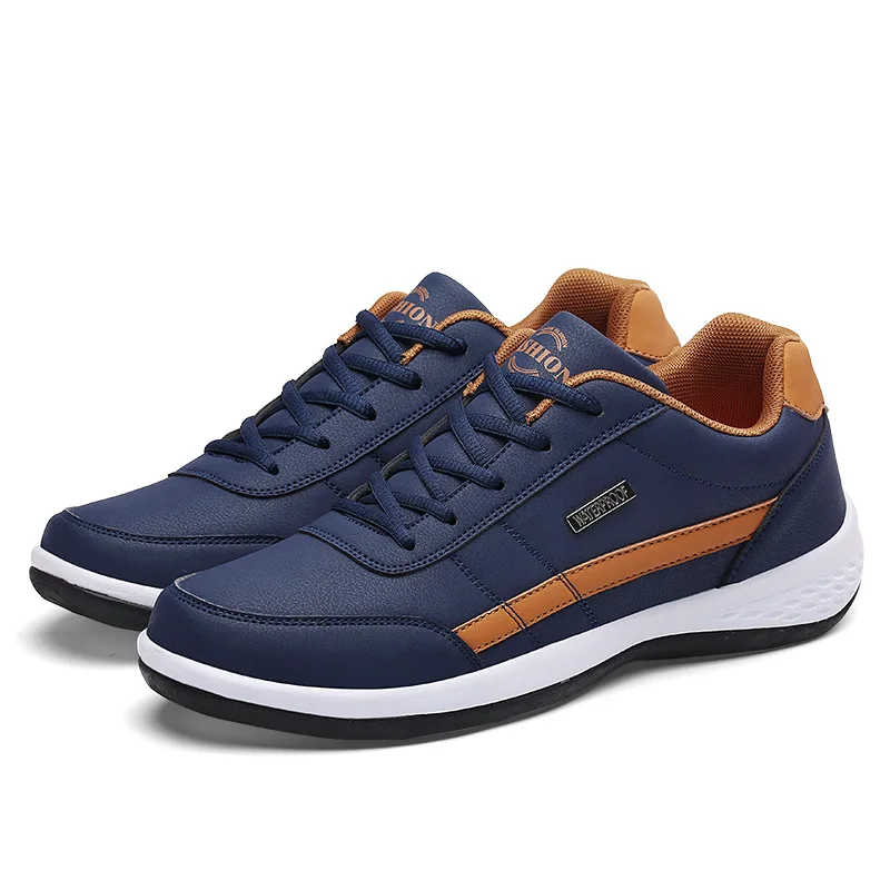 

21Breathable Tennis Shoes Large Size Summer Men's Sneakers Lace Up Men Running Shoes Low Top Mens Sports Shoe Leather Trainers