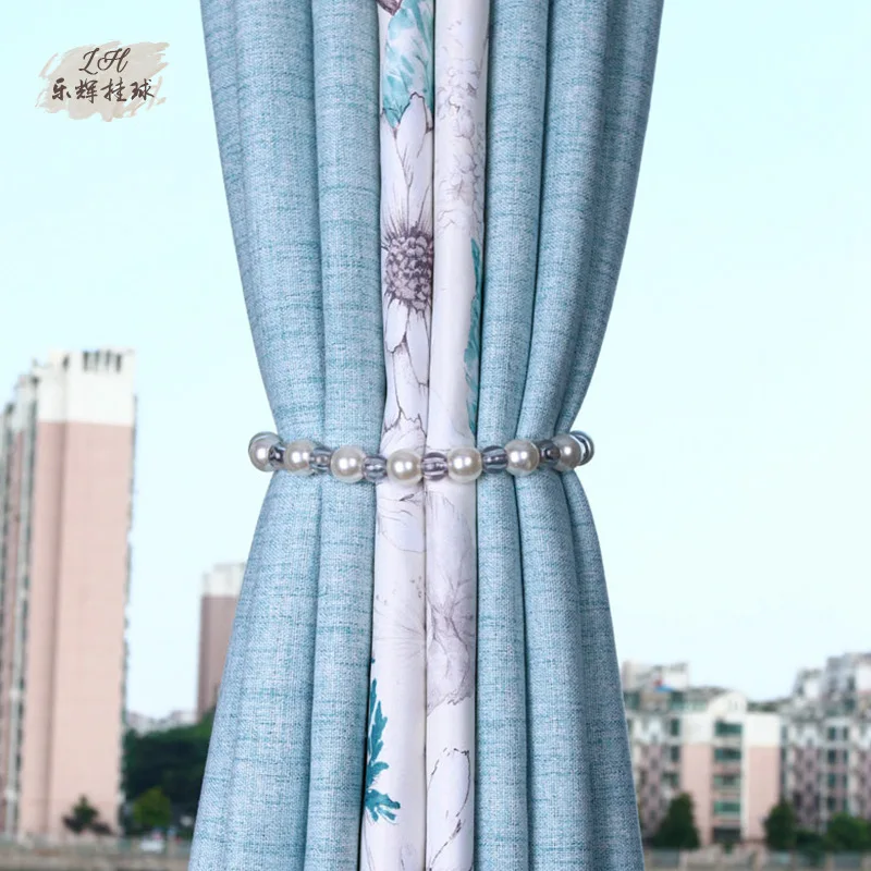 Жемчужные зажимы для штор 1 шт. держатели занавесок застежки подвесные занавески