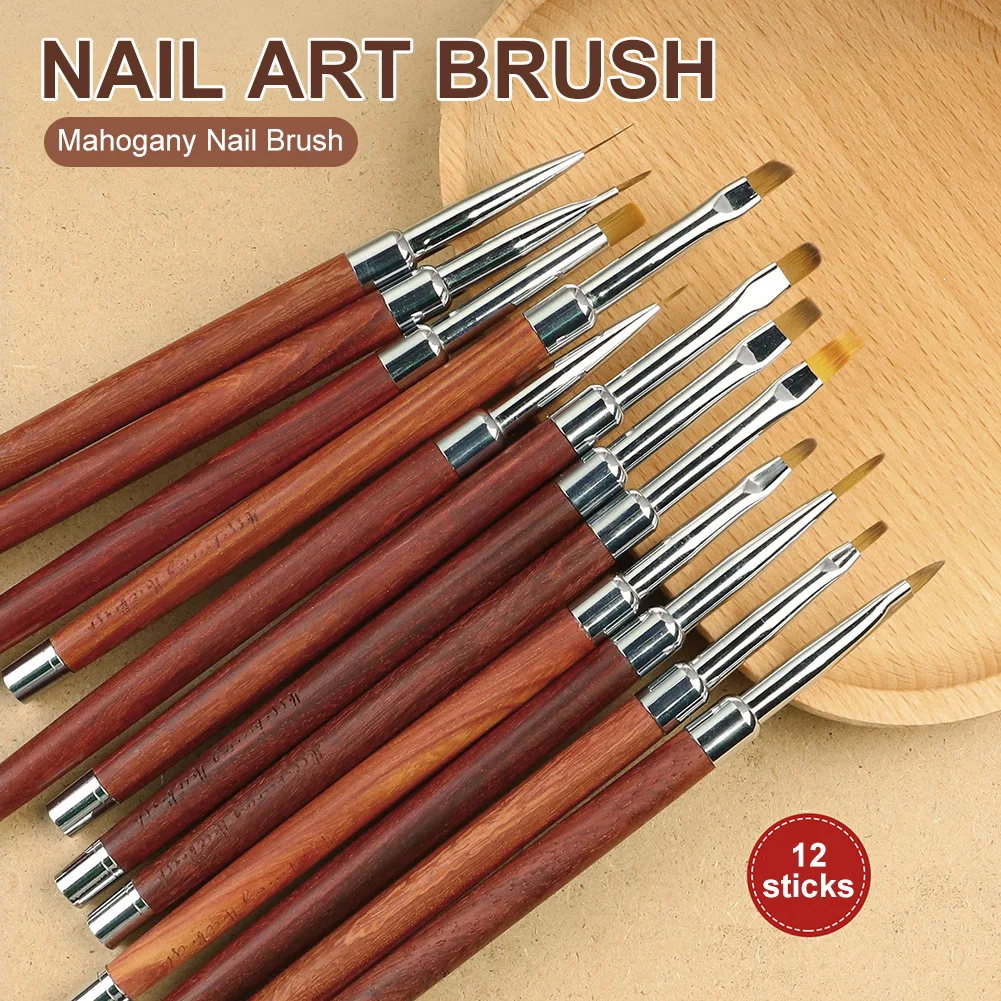 Кисть для дизайна ногтей 1 шт. кисть нанесения лайнера акриловая УФ-гелевая ручка