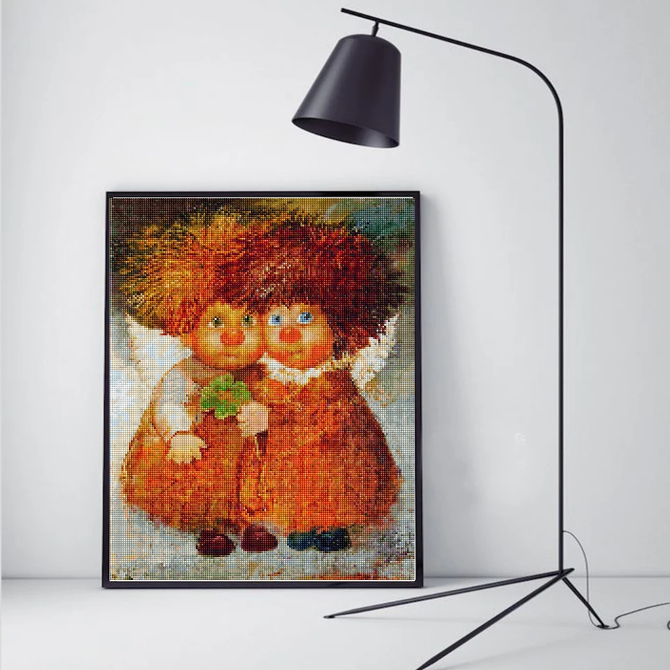 

5D алмазная картина Diy, мультфильм мальчик, вышивка крестом, алмазная вышивка, круглые стразы, мозаика, картины, подарки