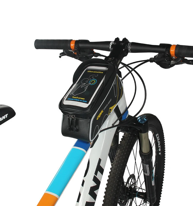 Велосипедная сумка для велосипеда MTB BMX, складные велосипеды Pannier, Передняя верхняя труба, водонепроницаемый чехол для хранения, каркасные сумки, велосипедная стойка, аксессуары