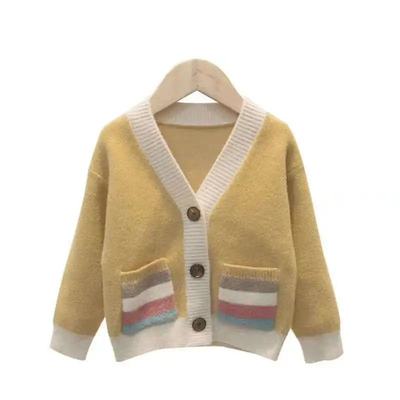 

Baby Children Clothing Boys Girls Sweaters Kids Wear Clothes Winter Baby Boy Sweater Spring Autumn Knitted Cardigan Sweater