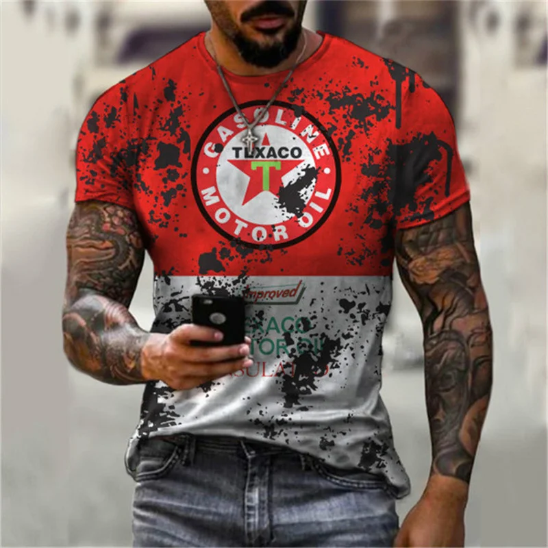 

Summer New T-shirt O-neck Short-sleeved Loose Street Fashion T-shirt Harajuku Digital Printing Casual Short-sleeved Top