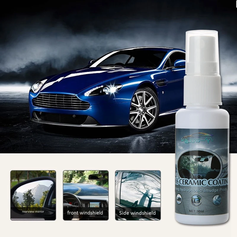 30 мл набор покрытий на лобовое стекло автомобиля нано гидрофобное покрытие
