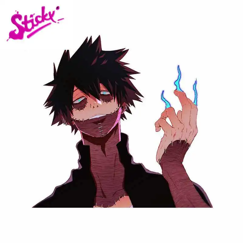 

STICKY My Hero Academia Fine Game Anime Car Sticker Decal For Bicycle Motorcycle Accessories Laptop Helmet Trunk Wall