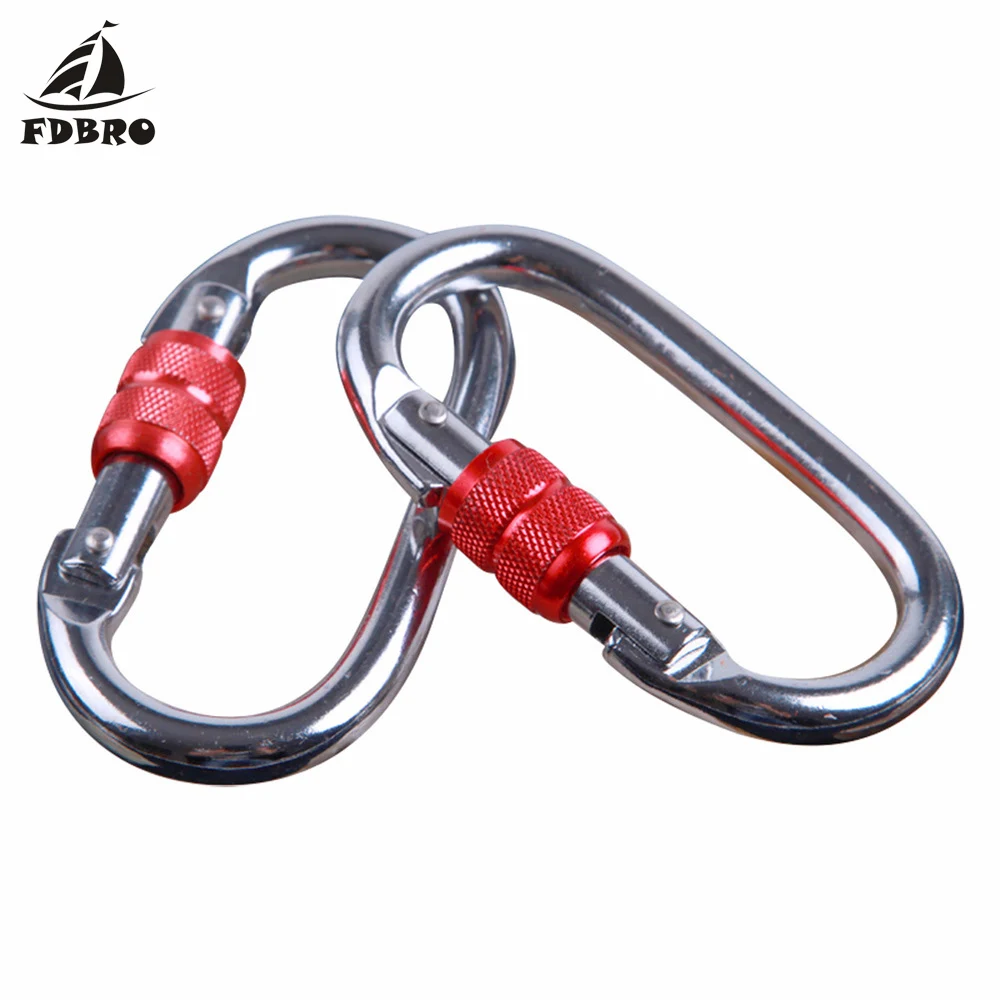 Yoga Hammock Buckle Accessories Climbing Carabiner for Safety Lock Survival Tool Hook Outdoor Camping Rock | Спорт и развлечения