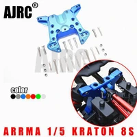 arrma 15 kraton 8s ara110002t1ara110002t2 aluminum alloy porous position adjustable rear shock absorber mount ara320476