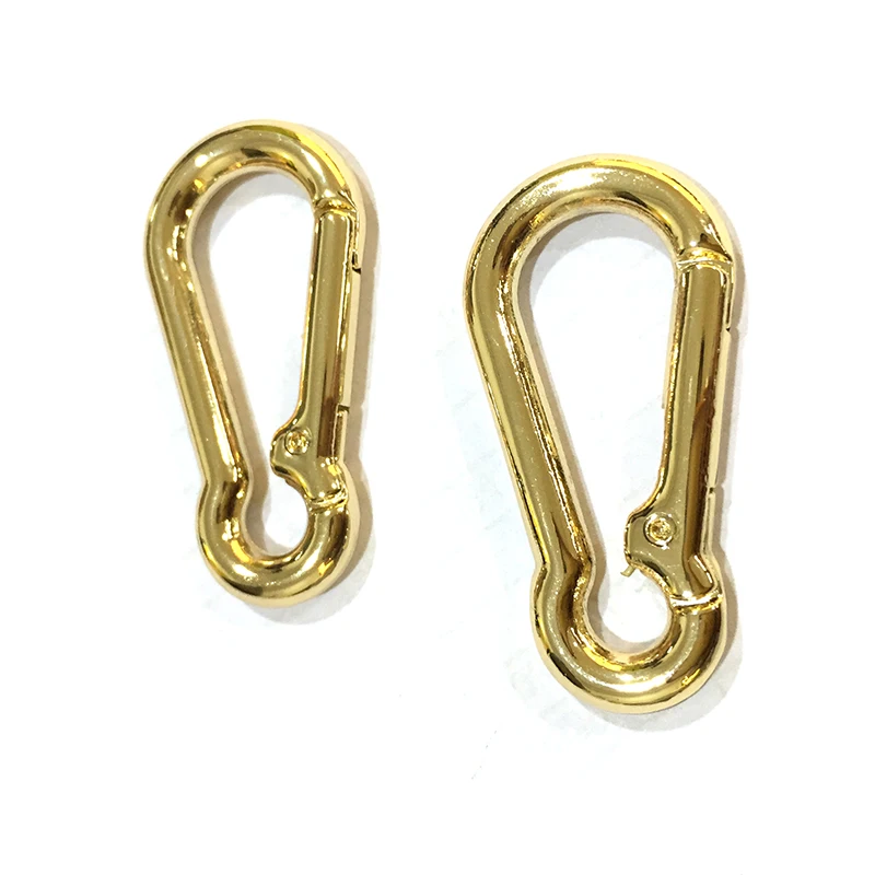 Металлические поворотные защелкивающиеся застежки-карабины для кожаных ремней |