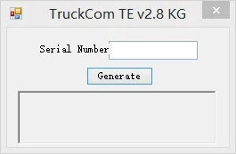 Генератор ключей TruckCom TE BT Cesab 2,8 2,9 2,10
