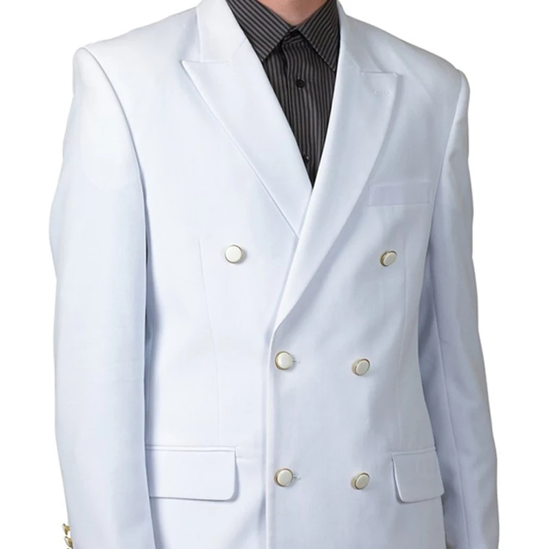 Костюм мужской облегающий из двух предметов свадебный смокинг для жениха с