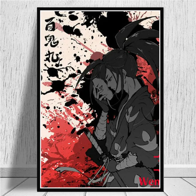 

Печать на холсте Dororo Anime Hyakkimaru Bao Pavilion