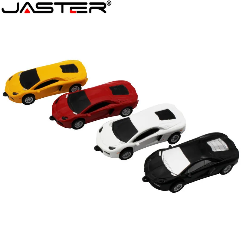 JASTER 2019 Мини флешка в форме спортивного автомобиля 4 Гб 16 64 крутая ручка usb renault
