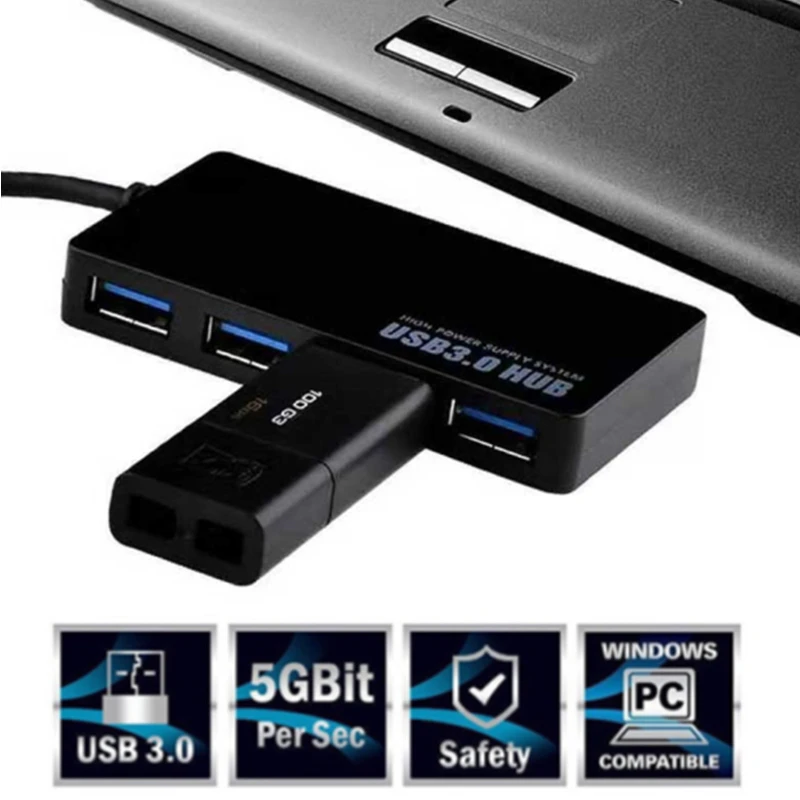 

HIGHSpeed USB3.0 HUB / USB2.0 HUB 4 Port USB Splitter Adapter Computer PC Laptop Peripherals USB3.0 HUB Adaptor 2021 NEW