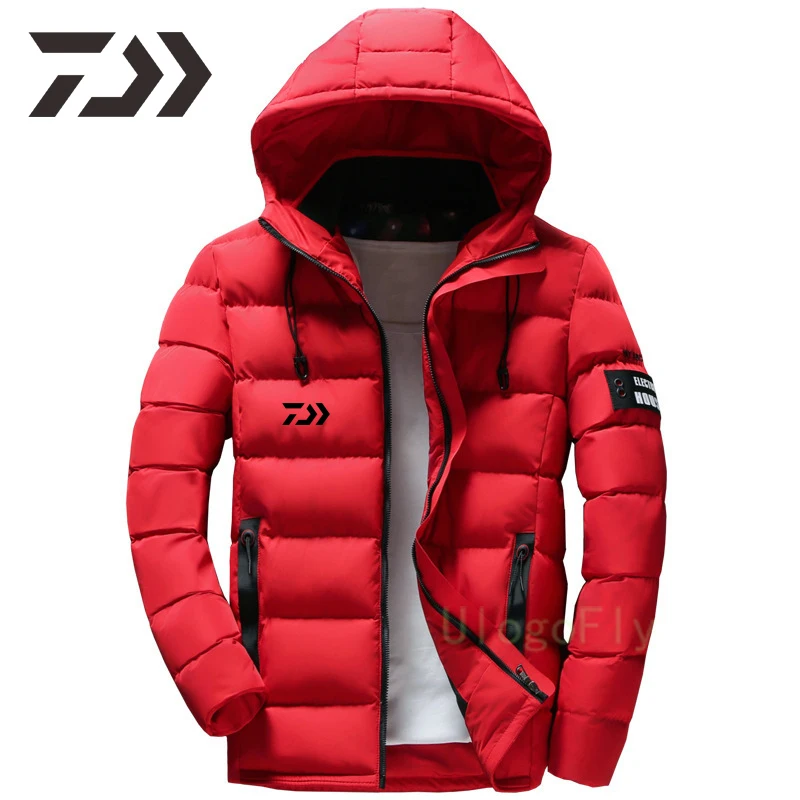 

Куртка рыболовная Daiwa сохраняющая тепло зимняя кемпинговая уличная спортивная одежда для рыбалки дышащая прочная ветровка Shimanos для мужчин ...