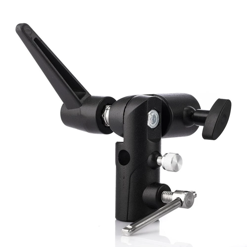 Foleto Flash Bracket Hot Shoe Umbrella Holder Light Stand Mount Adapter for Tripod photography light | Электроника