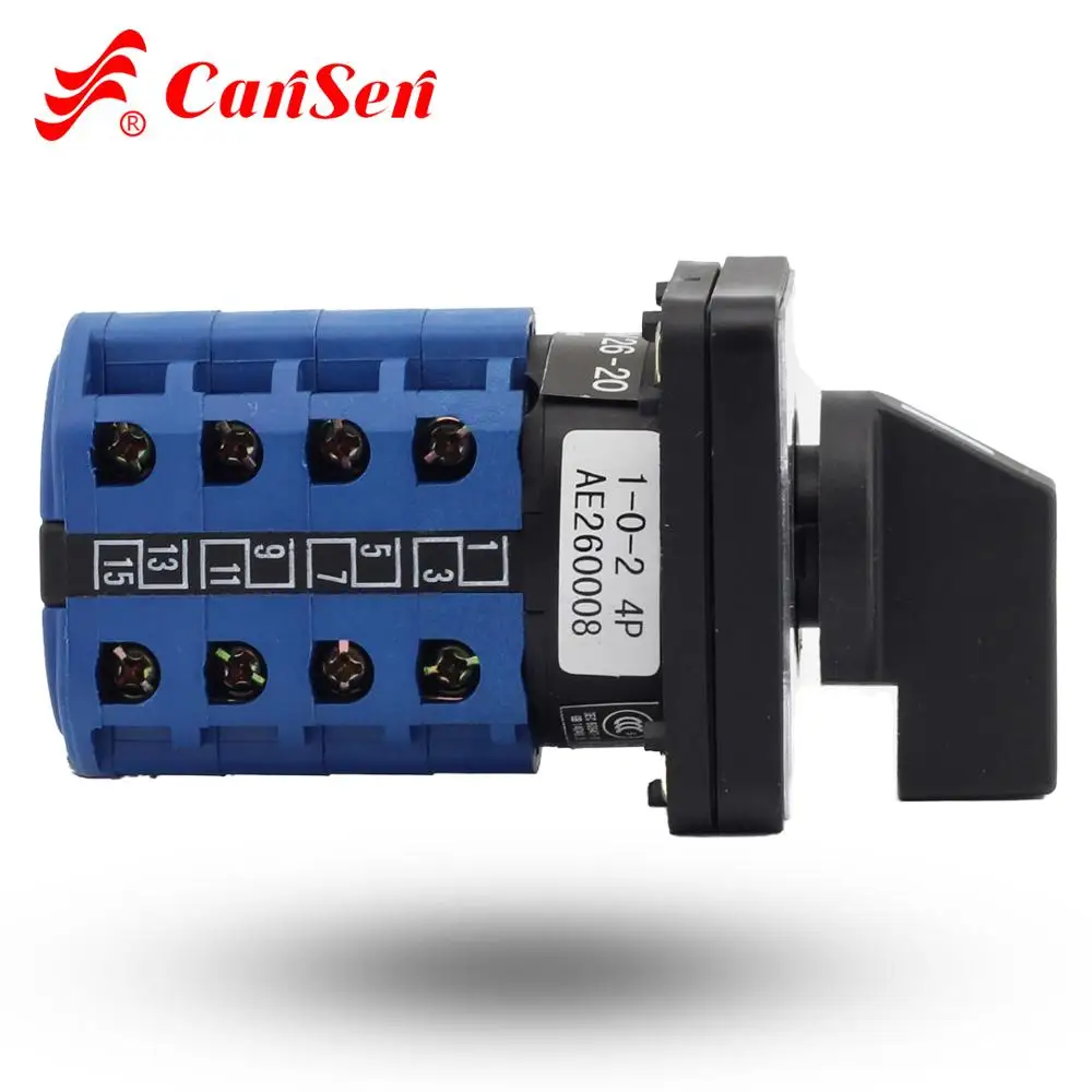 Индивидуальный Переключатель 20 А с коробкой IP65 1 0 2 4P специальная маркировка на