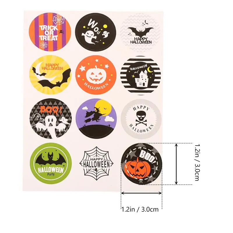 

50pcs Halloween Stickers Wall Stickers Window Decals Wall Stickers Window Decals Wall Decals Pumpkin Design Stickers