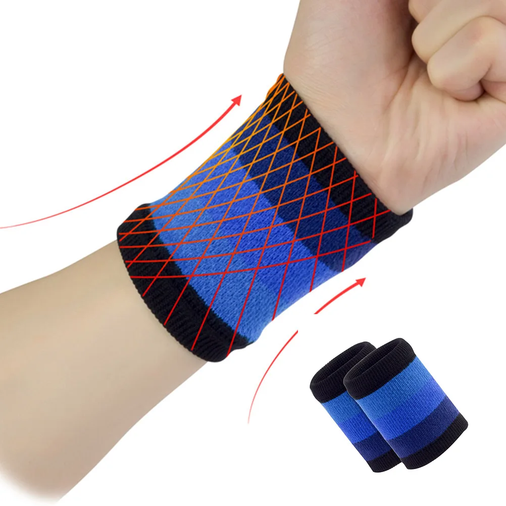 Спортивный Браслет эластичные защитные поглощающие Пот Спортивные повязки