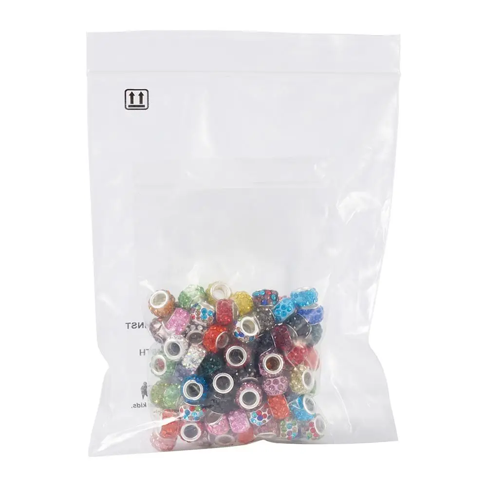 Бусины из полимерной глины стразы Европейские россыпью для изготовления