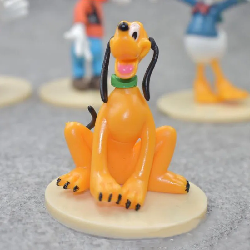 10.5cm cartoon toy Тема Минни Мауса, украшение для детской вечеринки на день рождения, вечерние принадлежности с Микки Маусом, подарки для вечеринки на день рождения - Цвет: 10.5cm cartoon toy
