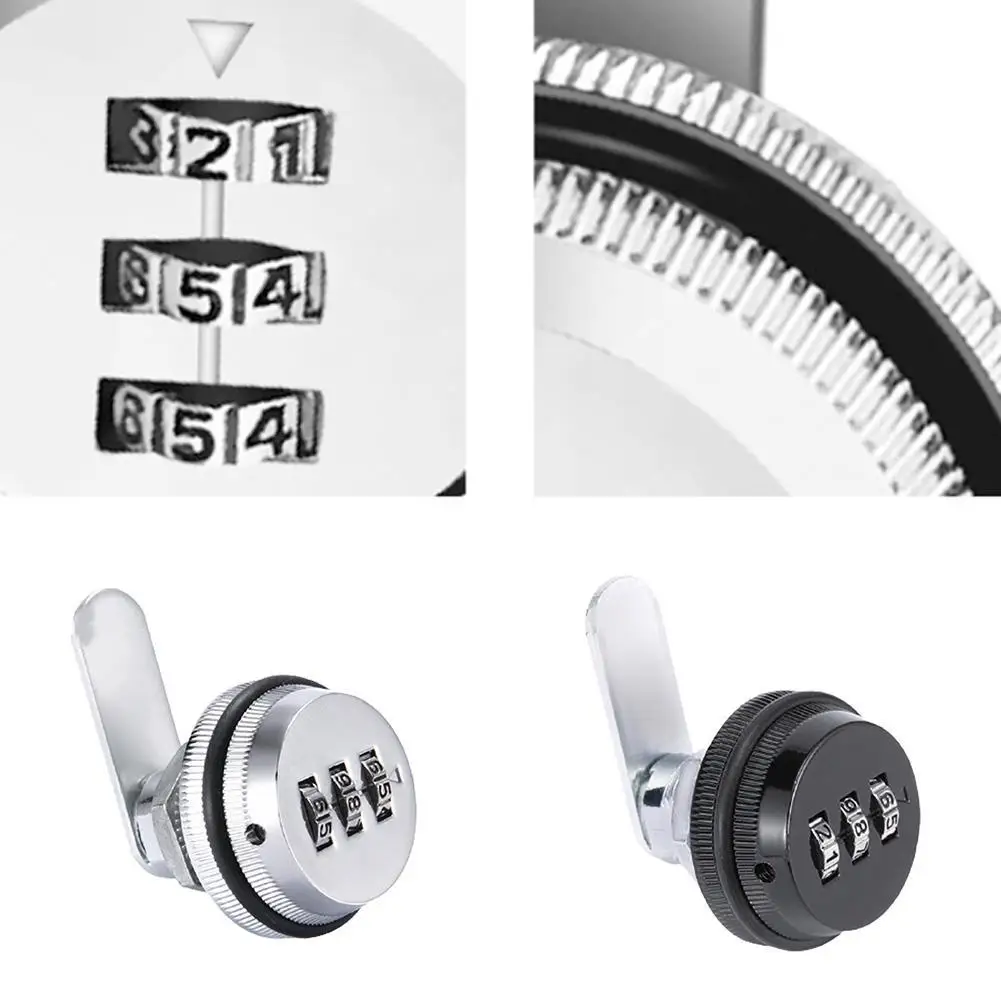 3-значная комбинация зеркальные вращающиеся замки язычковой камеры для