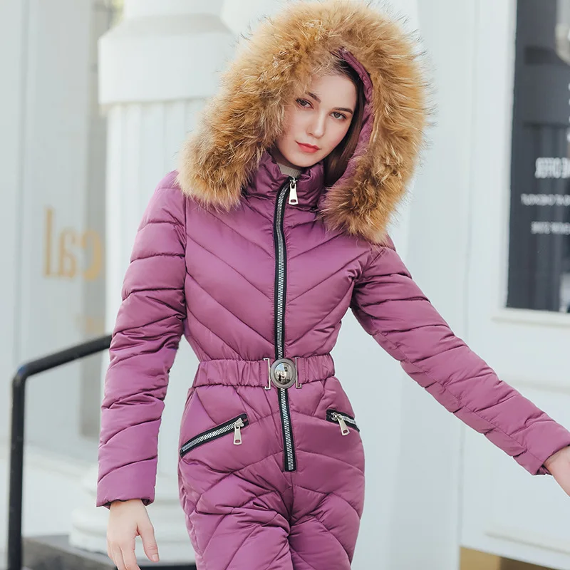 Women's Cotton-padded Jumpsuits Winter New Style Cotton-padded Clothes WOMEN'S Suit Korean-style down Jacket Cotton-padded