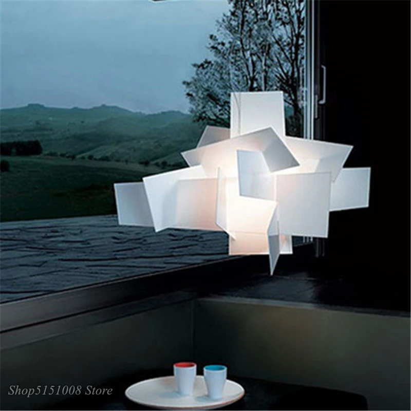 Современные подвесные светильники Foscarini белые акриловые лампы в скандинавском