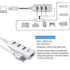 USB-разветвитель, USB 2,0, 4 порта, 7 адаптеров