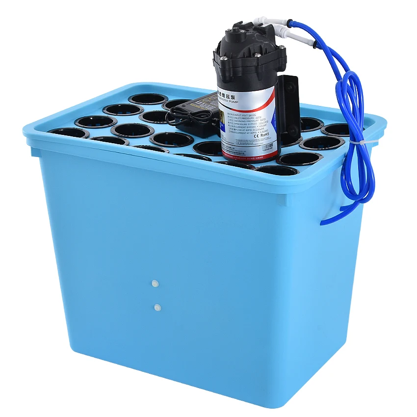 Домашняя самодельная туманная туманка с 24 отверстиями для выращивания овощей