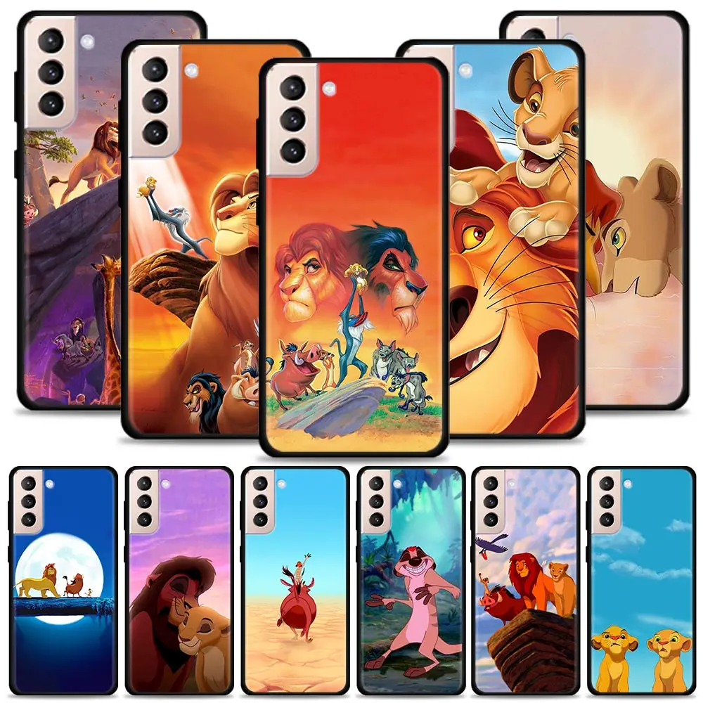 

Чехол Hakuna Matata Lion King силиконовый для Samsung Galaxy S21 S20 FE S21 Ultra 5G S10 S20 Plus S10 Plus