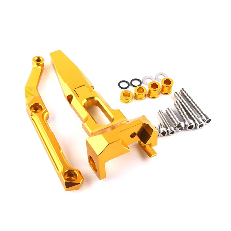 Регулируемый кронштейн для рулевого демпфирования мотоцикла из алюминиевого