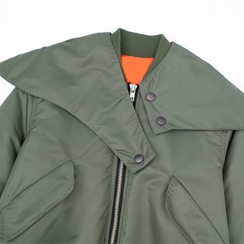 Ветровка женская с длинным рукавом модная Базовая куртка тонкая куртка-бомбер