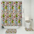 34 шт., декоративные коврики для ванной, из полиэстера