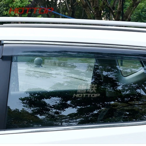 Оконный козырек Vent Shades Защита от солнца и дождя дефлектор для 2014 2017 2018 Nissan X trail Trail