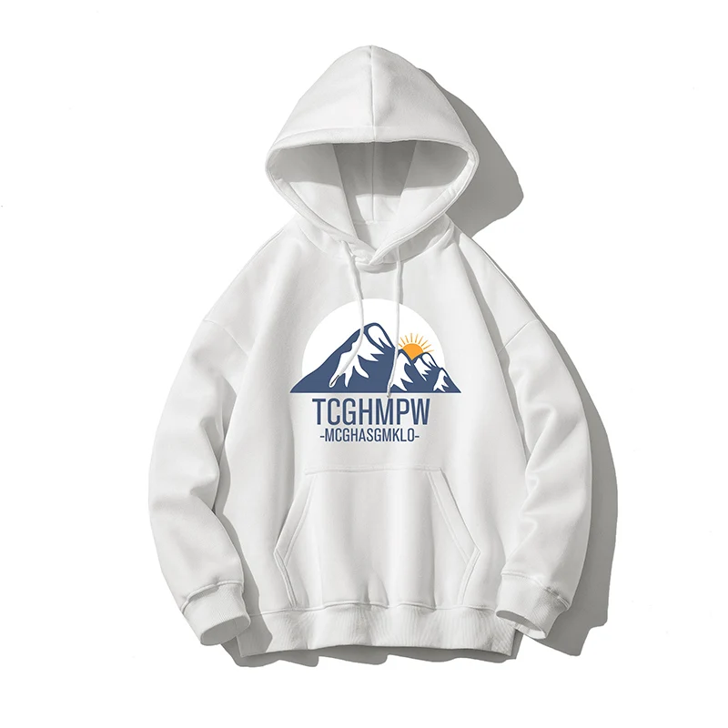 

Single Road Mens Hoodies Men 2021 Spring Print Harajuku Sweatshirt Fashion Hip Hop Streetwear Oversized Casual Black Hoodie Men