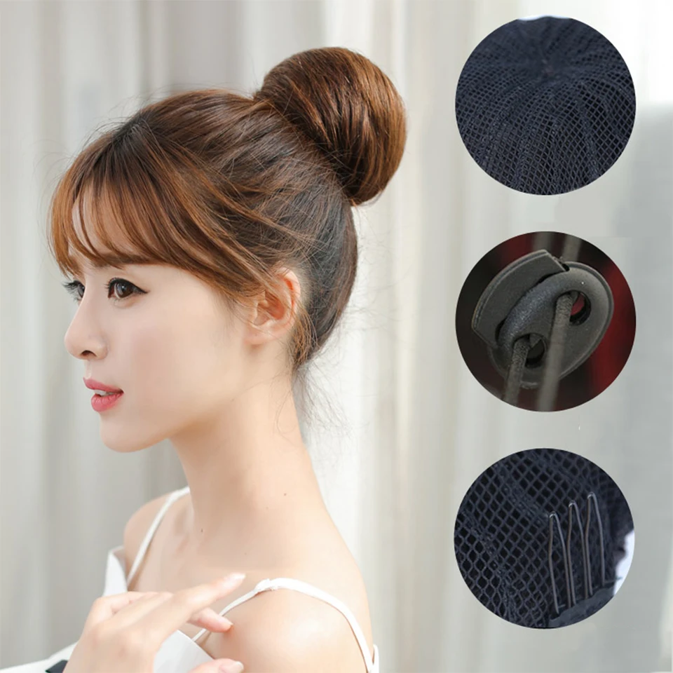

LVHAN Synthetic HairUp Do Hair Extensions Multiple colors Available Chignon Resist High Temperature Donut Buns hair accessories