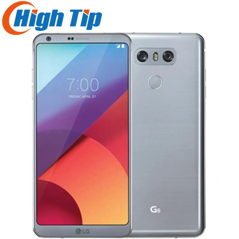 Разблокированный оригинальный мобильный телефон LG G6 4G LTE с диагональю 5 7 дюйма H873