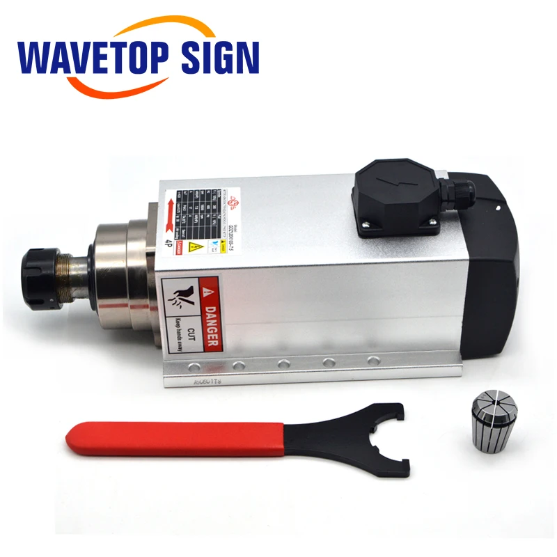 

Spindle 1.5kw 2.2kw 3kw ER25 CNC Air Cooled Spindle Motor 220V 380V Inventer For CNC Milling Router lathe Machine Tools Spindle
