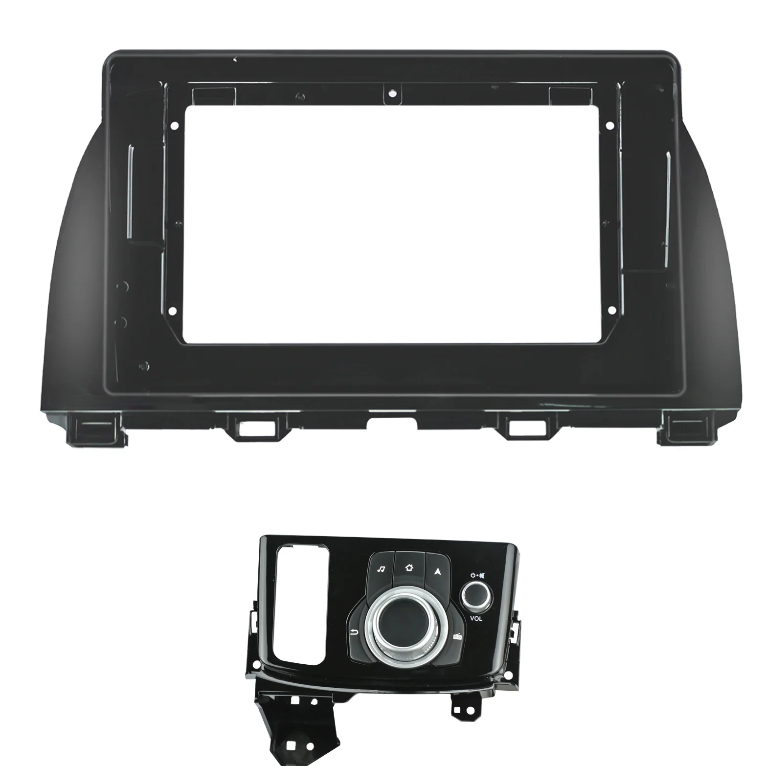 Автомобильная фасция 10 1 дюйма для MAZDA CX 5 2015 2017 двойная Din dvd панель аудио адаптер