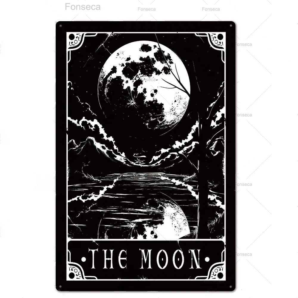 Металлический постер Tarot винтажный металлический знак жестяная вывеска