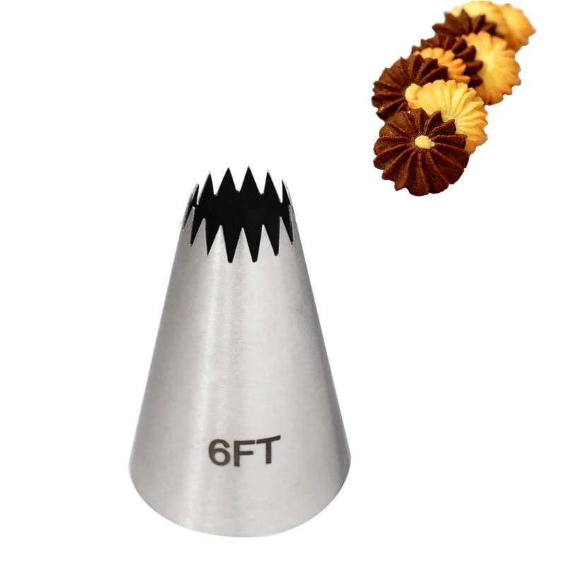 Насадок для глазури большого размера украшение торта печенья Кондитерская