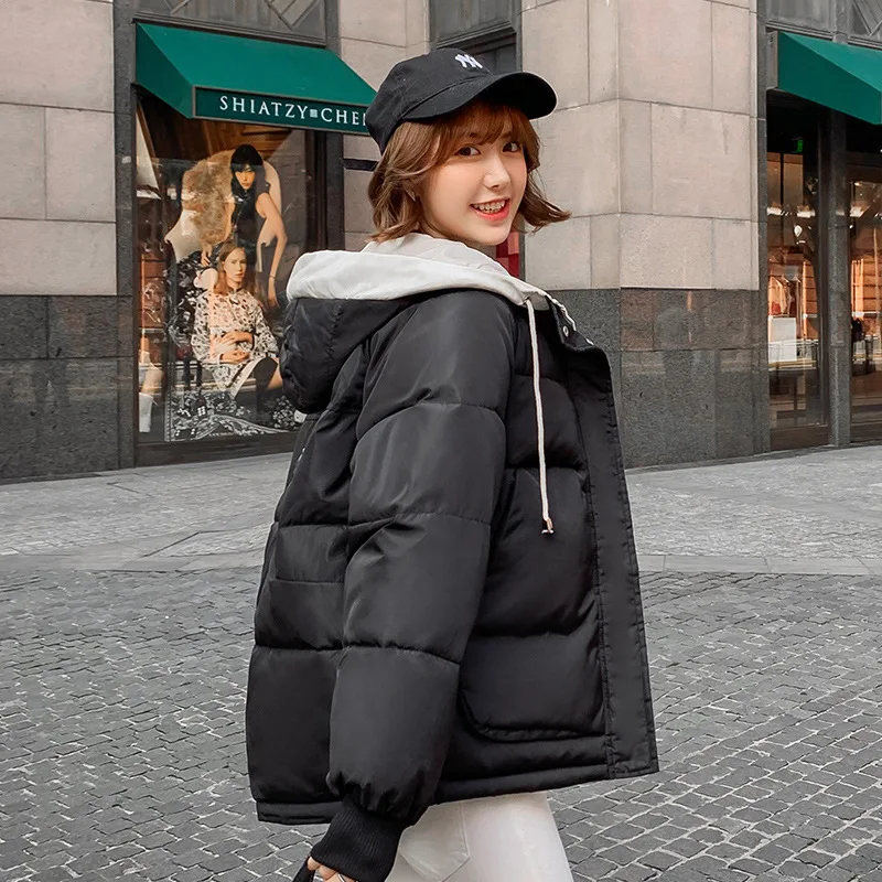 2019 Женское зимнее пальто больших размеров Толстая Повседневная Зеленая парка