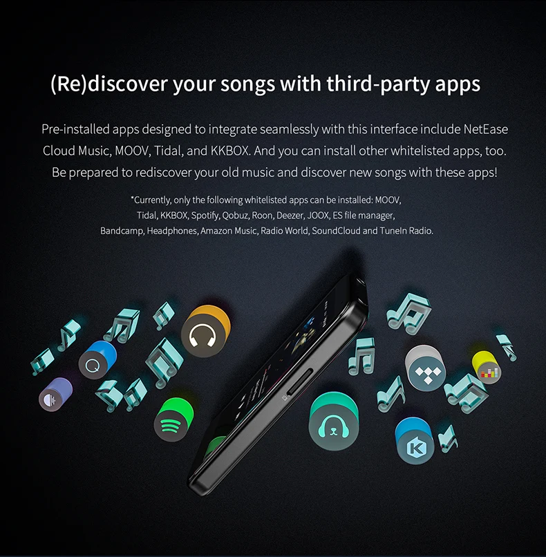Музыкальный плеер FiiO M6 Hi-Res на базе Android с aptX HD, LDAC HiFi Bluetooth, USB аудио/ЦАП, поддержкой DSD и WiFi/Air Play