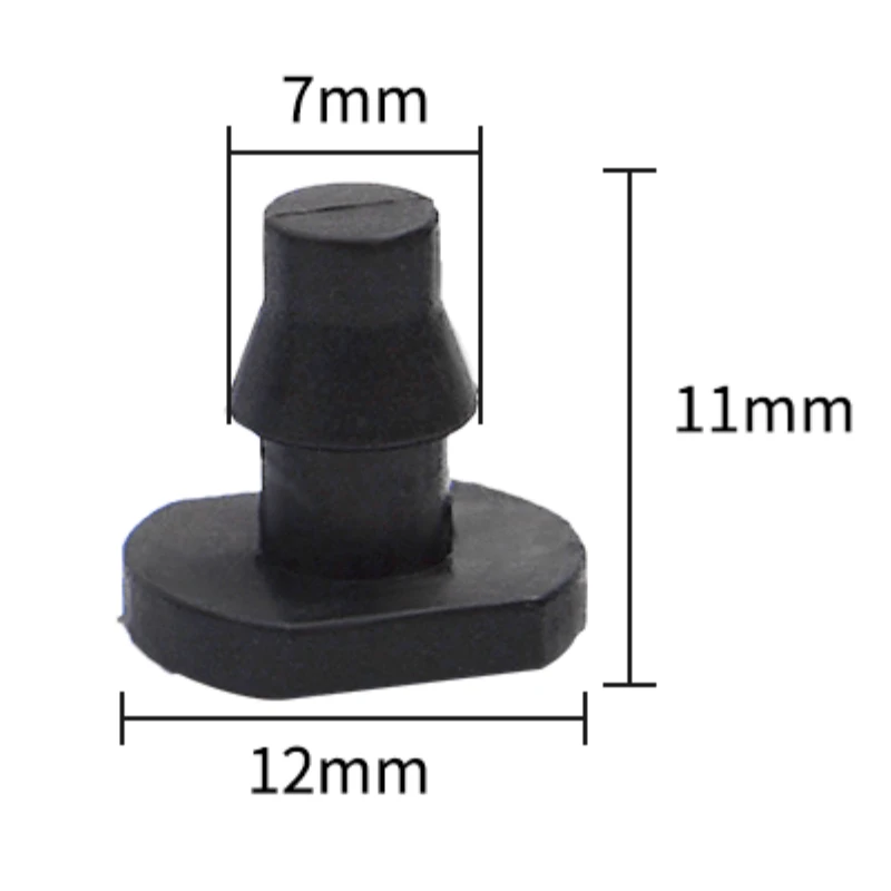 

50pcs Garden Hose Plug End Water Seal 4/7 Hose End Connectors Irrigation Plug Garden Barbed Drip Irrigation System Fittings
