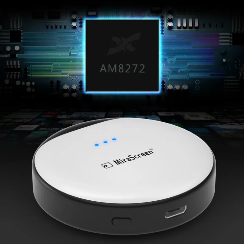 MiraScreen 2 4G WiFi 1080P TV Stick Miracast ios Android Dongle приемник anycast DLNA Airplay для YouTube|SmartTV-стики и