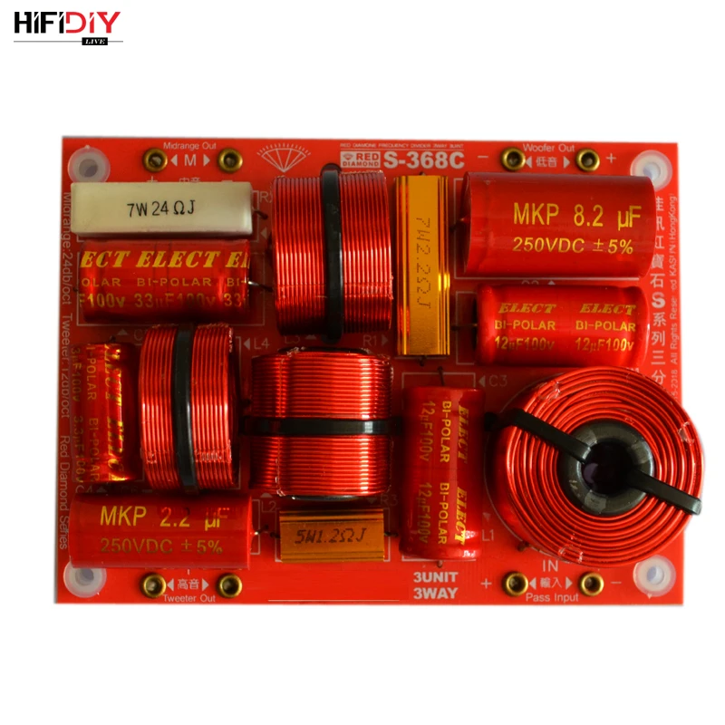 HIFIDIY LIVE S-368C 3-полосный 3 динамика (Высокочастотный динамик + средний бас) HiFi